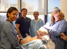 Hair transplant training at New York